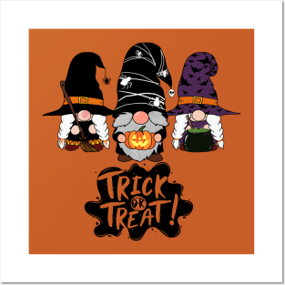 trick or treat Posters and Art